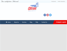Tablet Screenshot of ontimenj.com